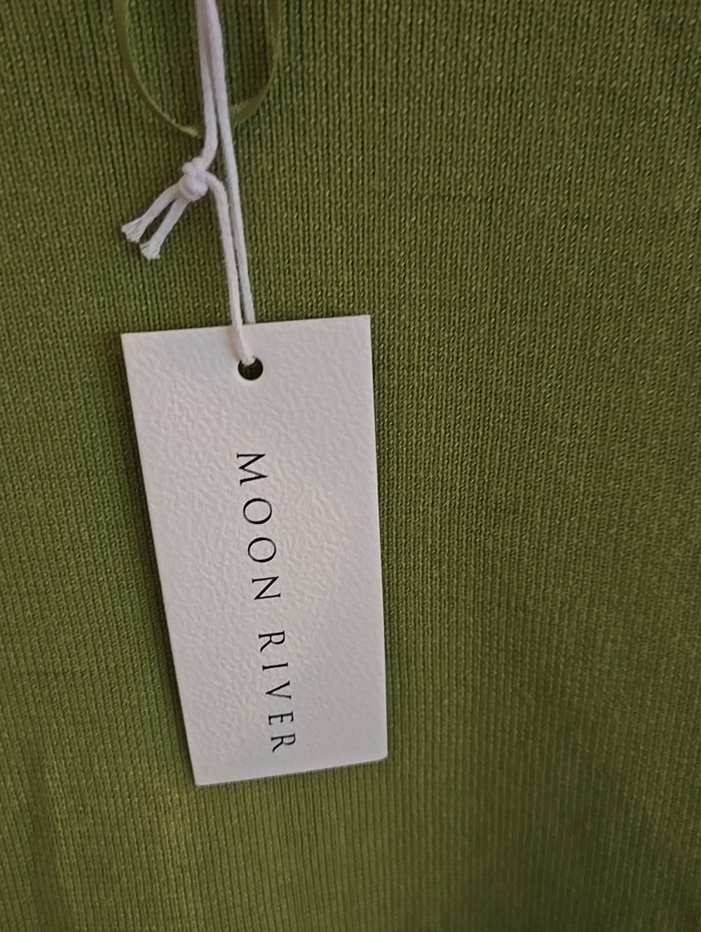 Moon River Light Olive Maxi Dress with Adjustable Ties - Picture 4 of 4
